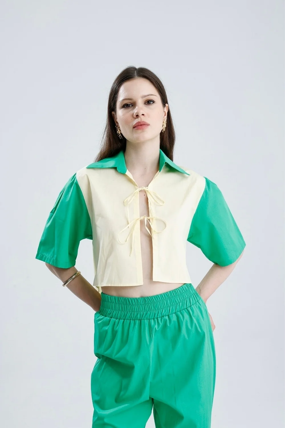 Lime Pantalon