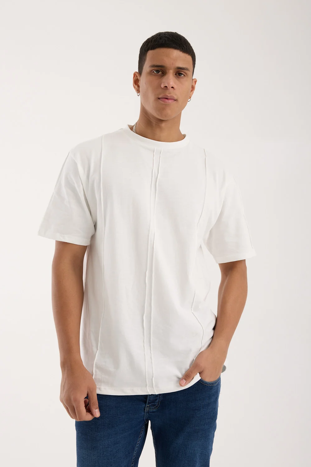 White Wave Tişört