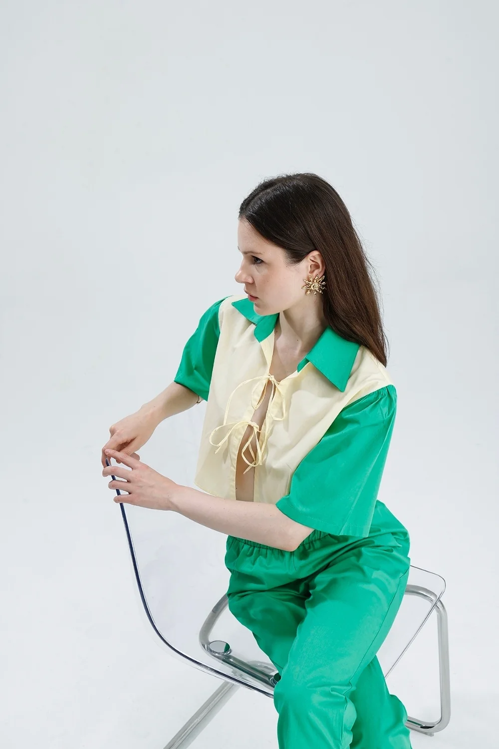 Lime Pantalon